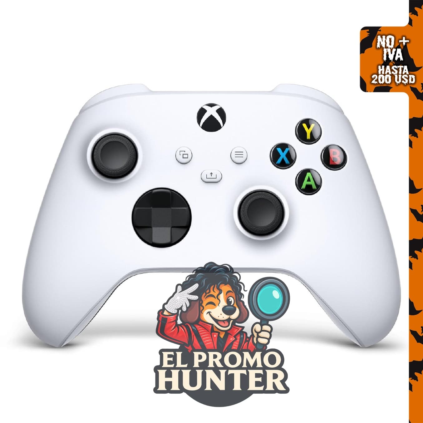 Controlador Inalámbrico Xbox (2025) - Robot White para Xbox, Windows, Android, iOS, FireTV Sticks, Smart TVs y VR.