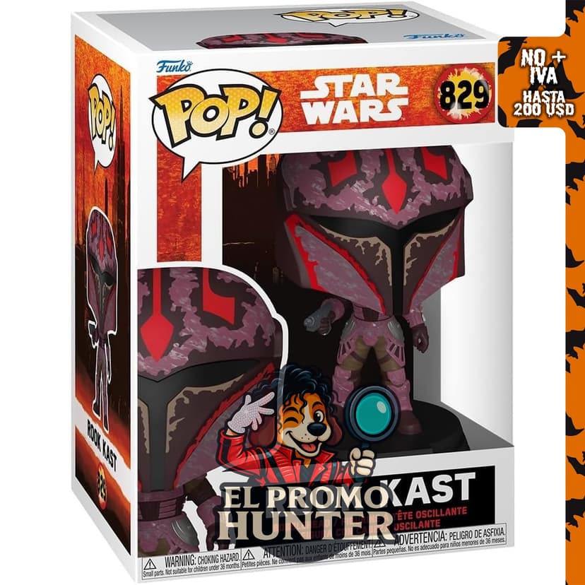 Funko Pop! Star Wars: Maul - Shadow Lord - Rook Kast, figura de vinilo coleccionable.