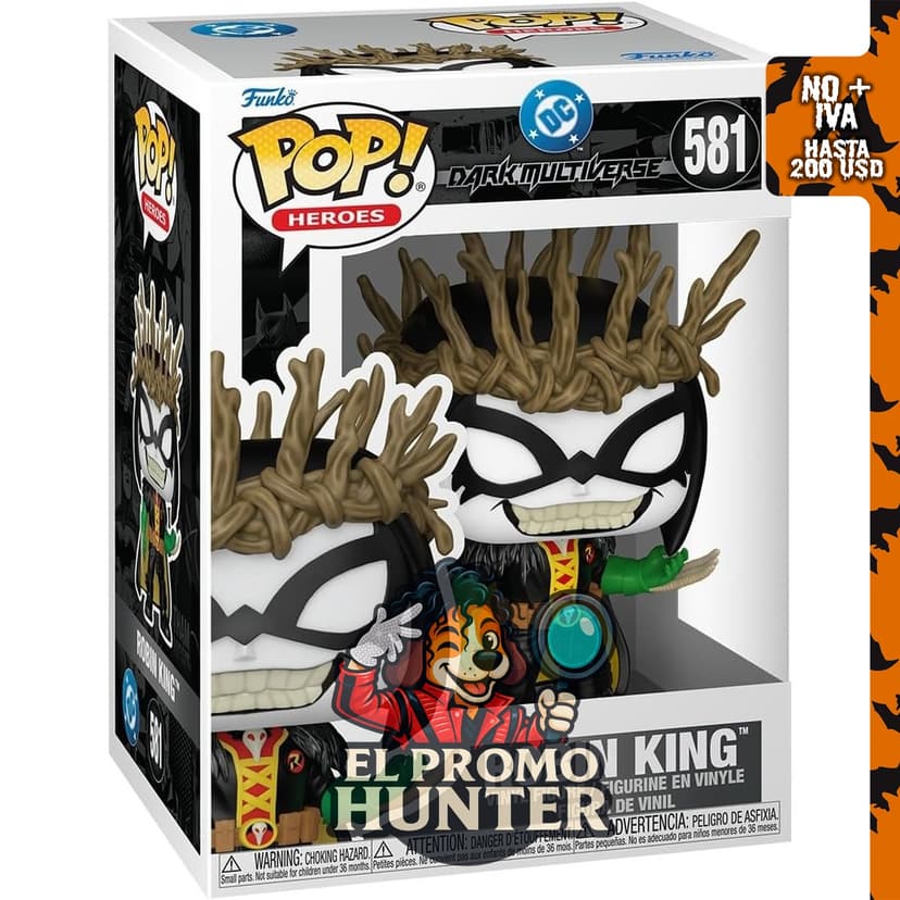 Funko Pop! Heroes: DC Dark Multiverse - Robin King - Figura de vinilo coleccionable.