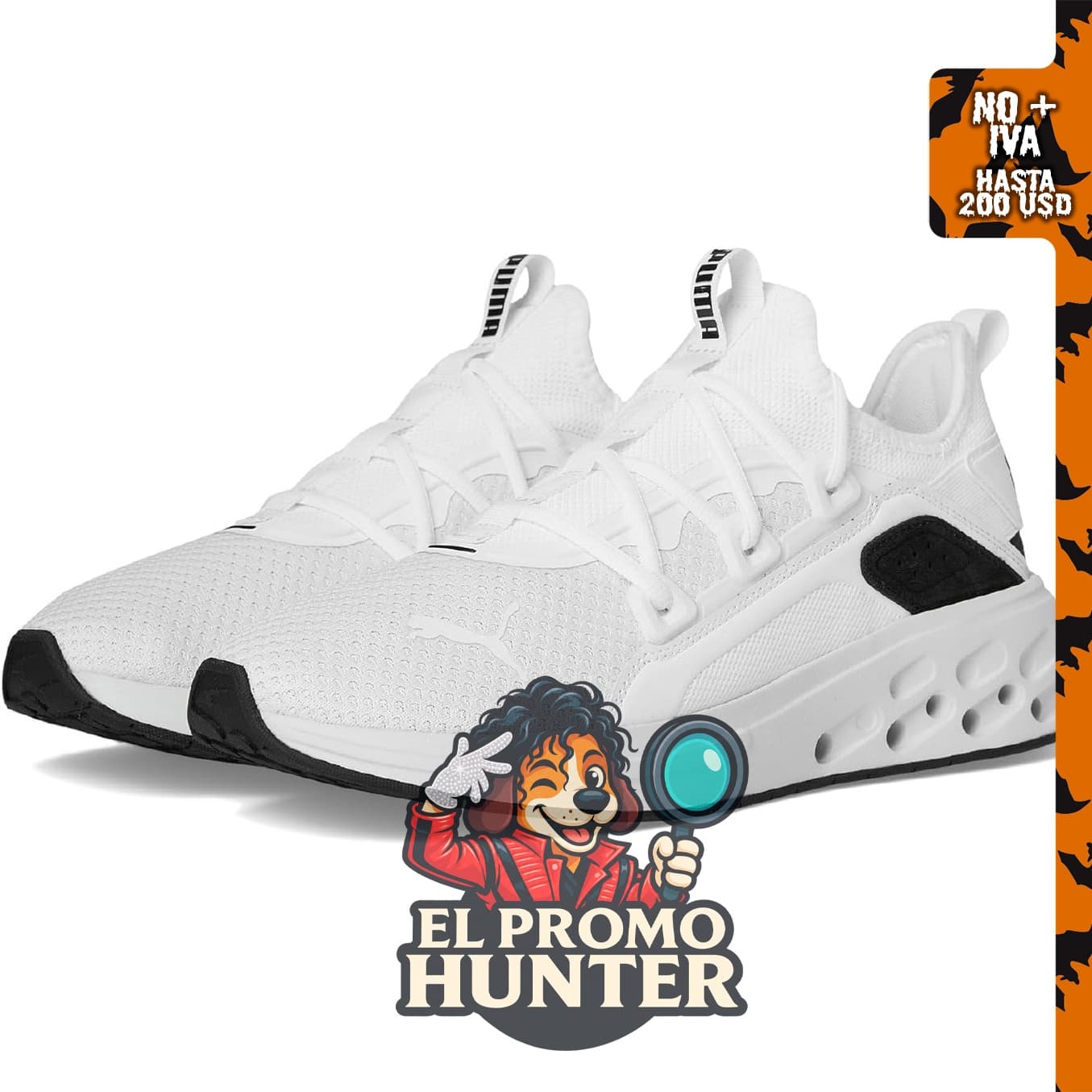Zapatillas Puma Softride Frequence para hombre, diseño deportivo y suela de amortiguación.