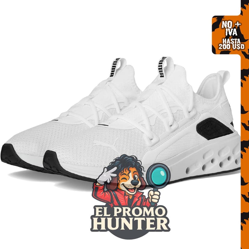 Zapatillas Puma Softride Frequence para hombre, diseño deportivo y suela de amortiguación.