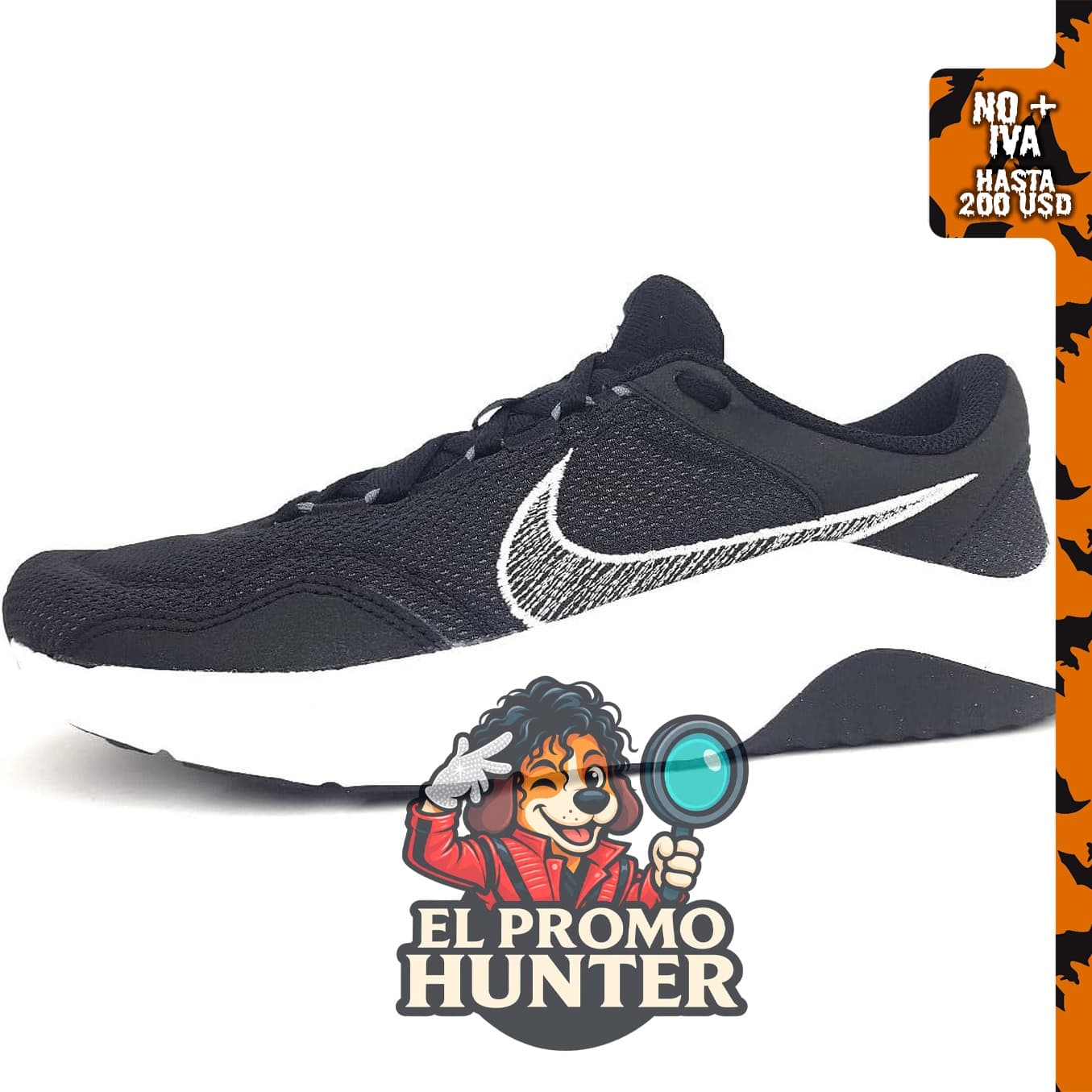 Nike Legend Essential 3 Next Nature, zapatos de entrenamiento para hombre en color negro.