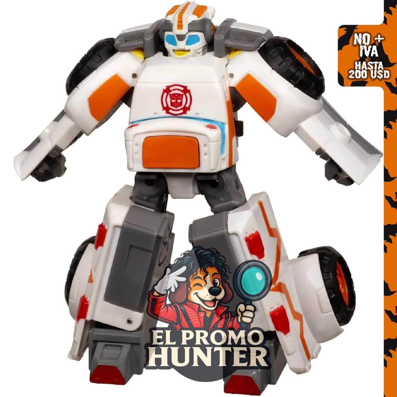 Transformers Rescue Bots Playskool Heroes, figura de acción Medix The Doc Bot.