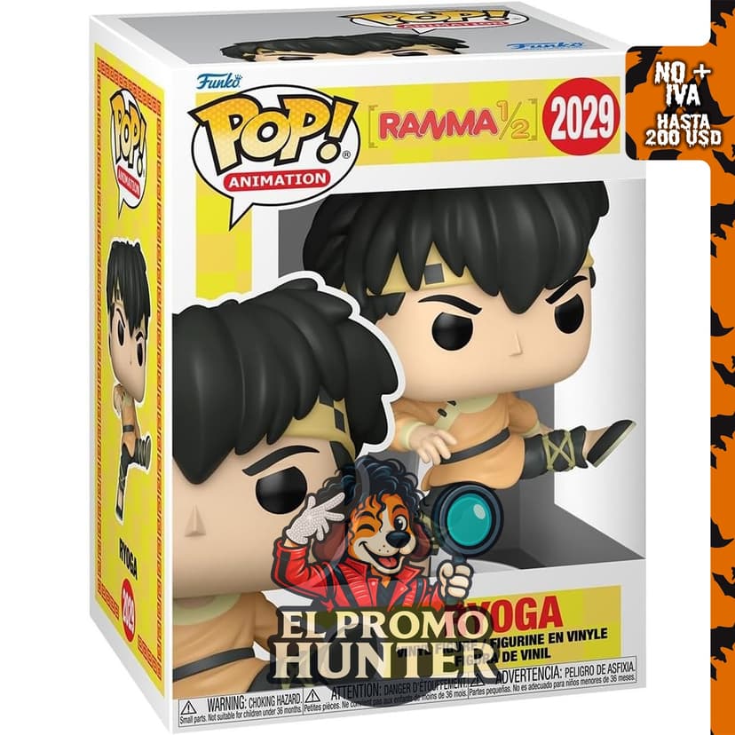 Funko POP! Animación Ranma 1/2 - Ryoga, figura coleccionable de vinilo.