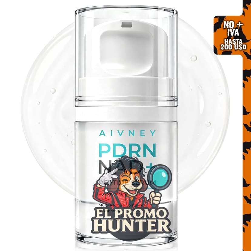 Suero potenciador de péptidos PDRN NAD+ de AIVNEY, 1.69 fl oz.