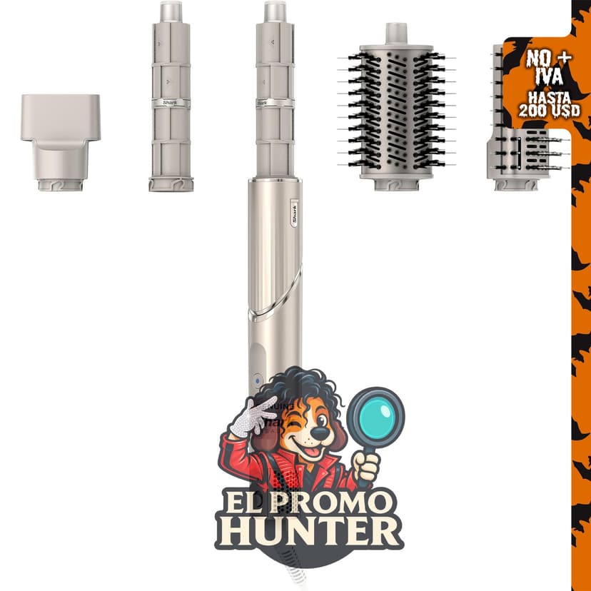 Shark FlexStyle Air Multi-Styler con sistema de secado y rizadores Coanda.