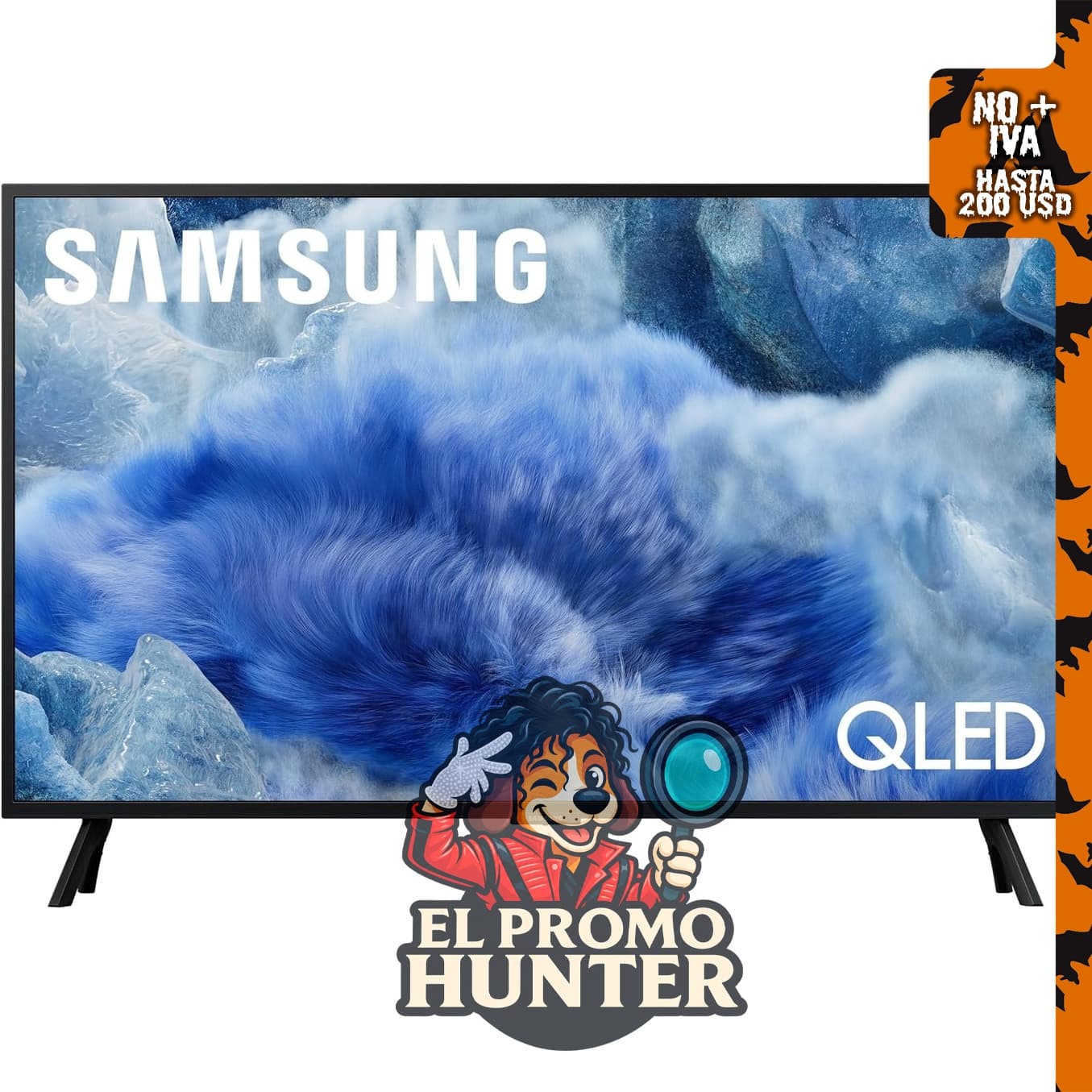 Samsung Smart TV QLED Q8F 4K UHD de 32" (Modelo 2025) con procesador de IA Q4 y diseño AirSlim.
