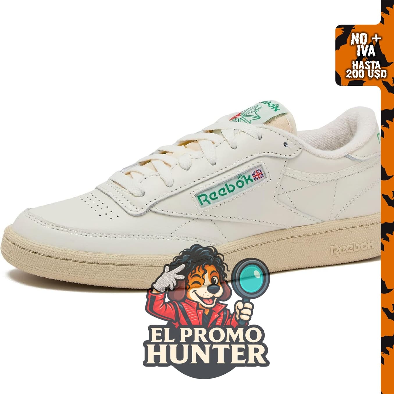 Reebok Zapatillas de tenis vintage Club C 85 para hombre.