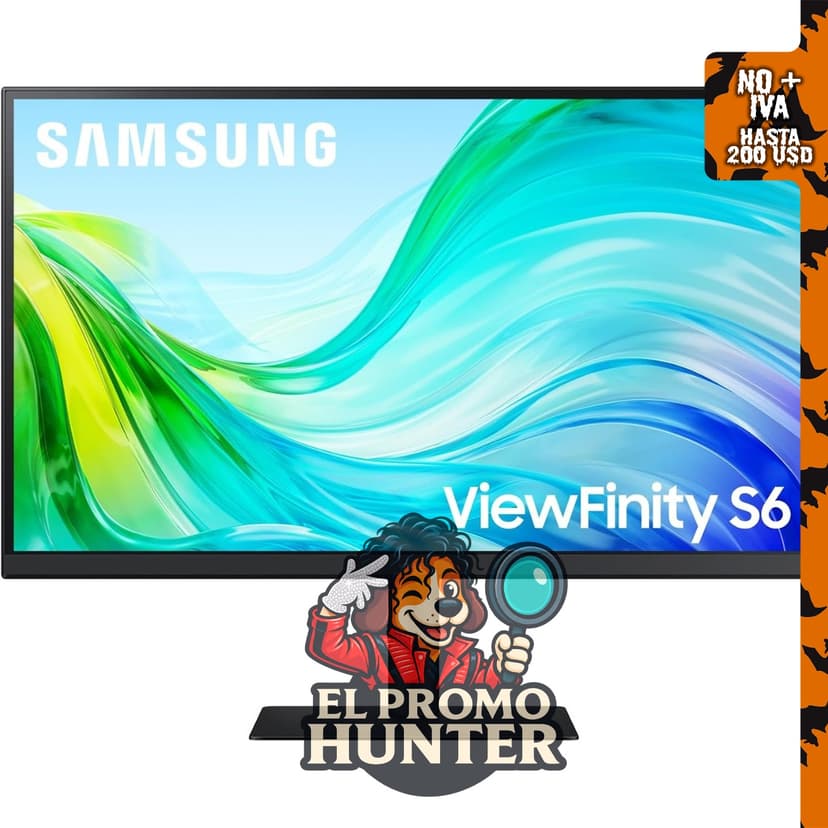 Monitor Samsung ViewFinity S6 (S61F) QHD (2560x1440).