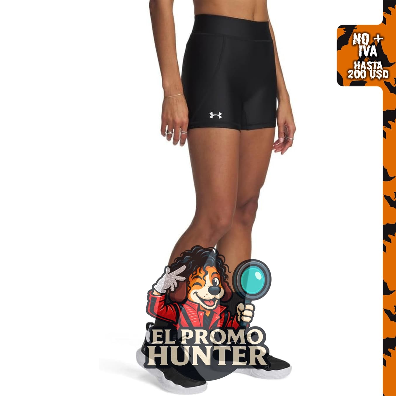 Under Armour Shorty de Equipo para Mujer 4, prenda de ropa para mujer.