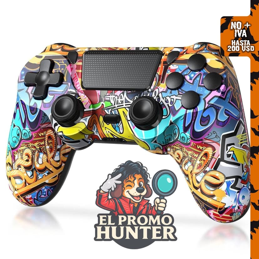 Controlador inalámbrico TIANHOO compatible con PS4/Pro/Slim.