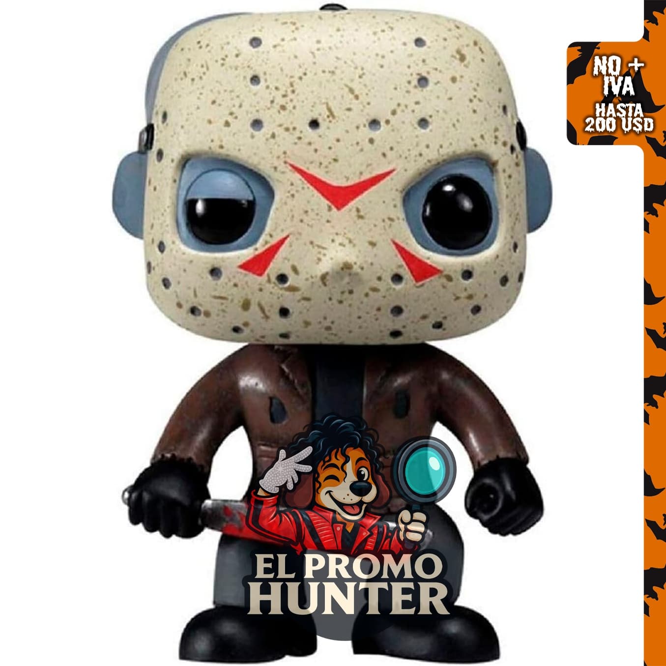 Funko POP! Películas de Jason Voorhees, figura de acción de la película "Viernes 13".