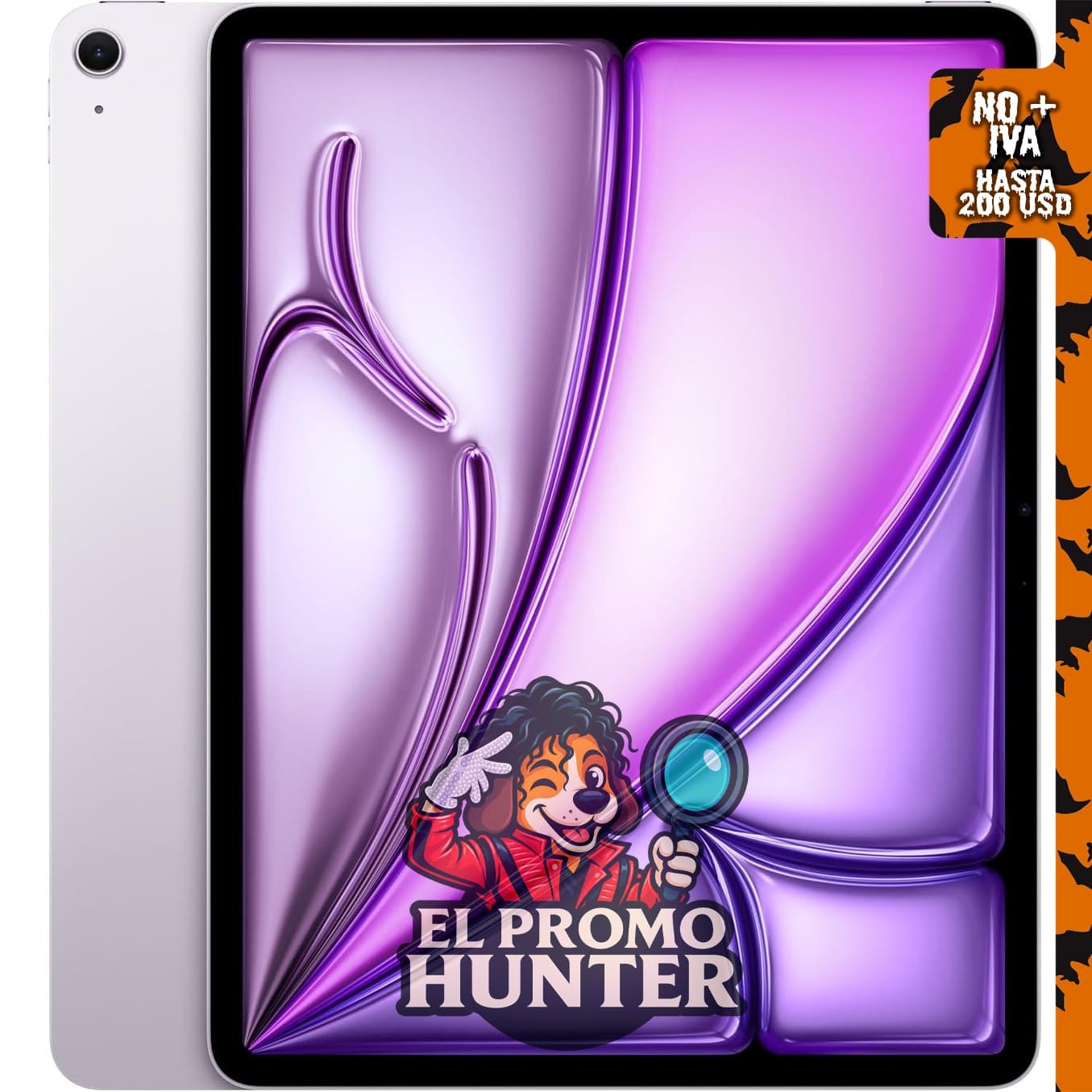 Apple iPad Air de 13 pulgadas (M4) con pantalla de retina líquida, 256 GB, cámaras de 12 MP, Wi-Fi 7 y Touch ID.