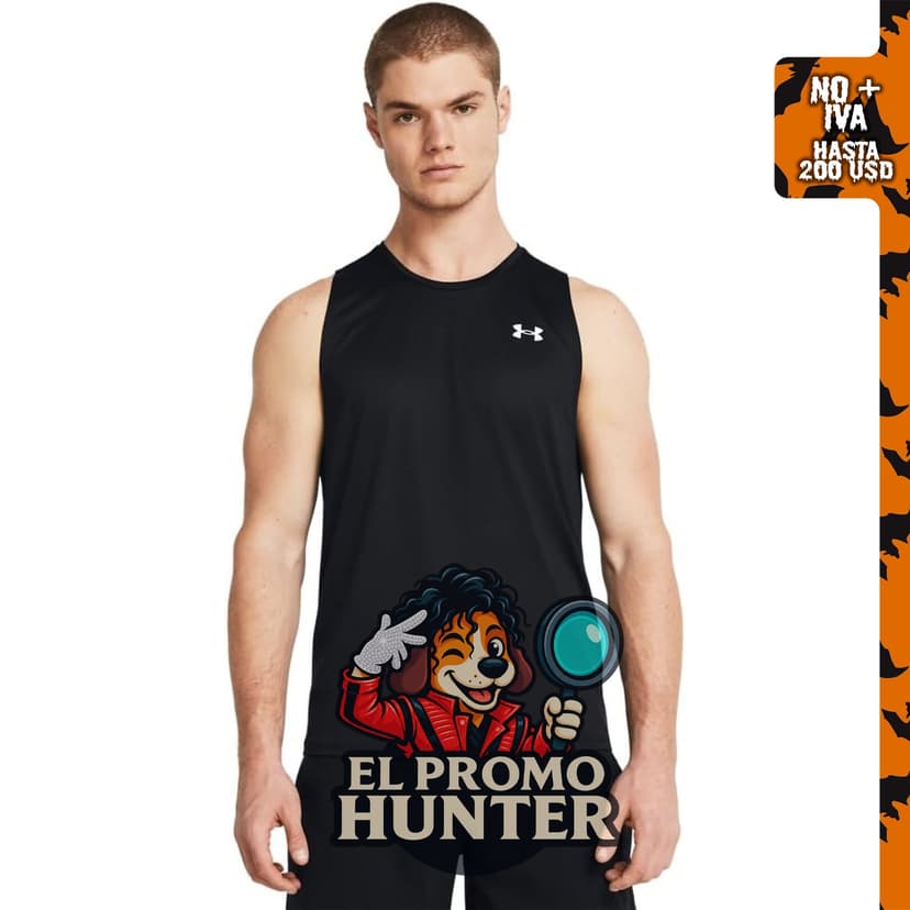 Under Armour Camiseta sin mangas Tech, diseñada para hombres.