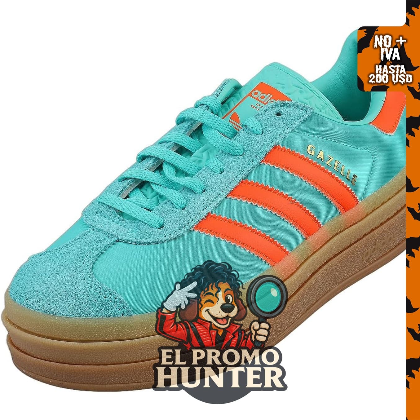 adidas Zapatillas de running Gazelle para mujer, diseñadas para actividades deportivas.