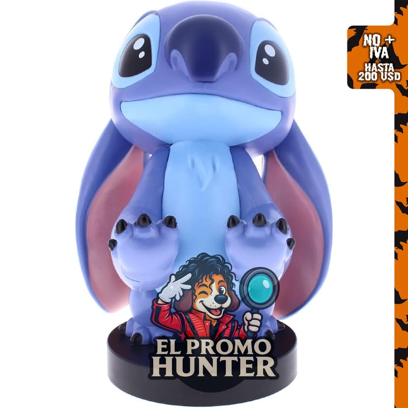 Exquisite Gaming Stitch - Soporte para teléfono y controlador de cable.