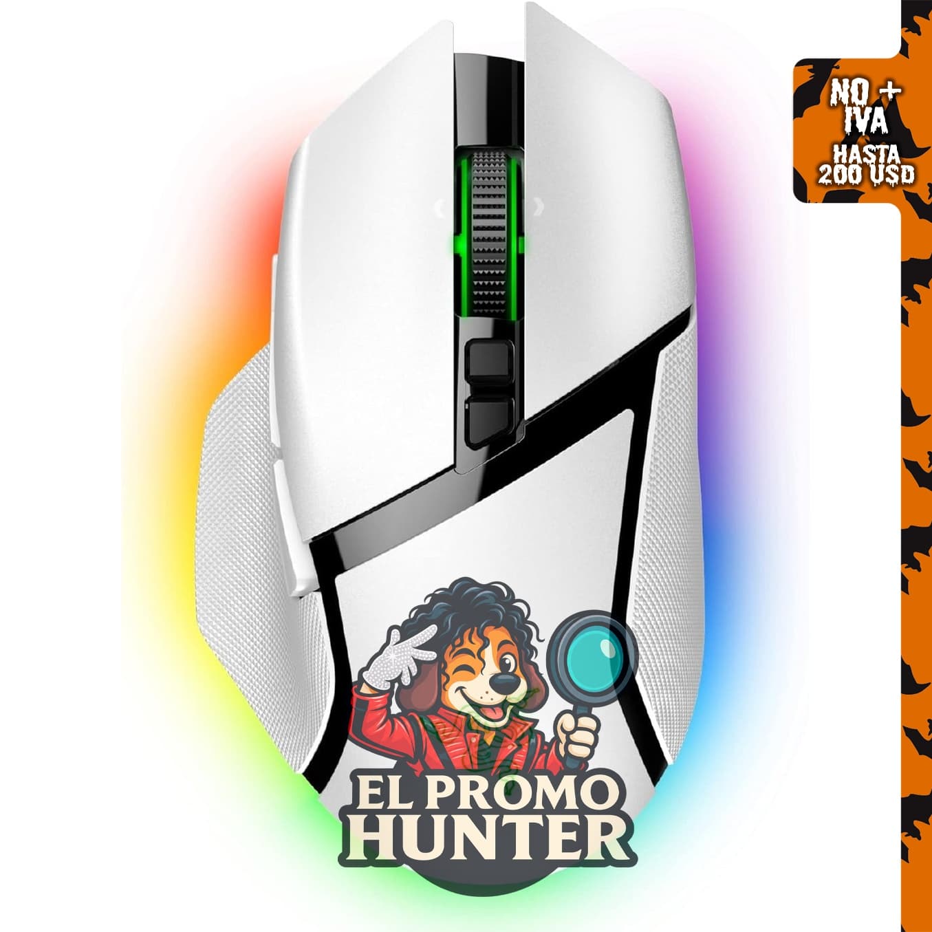 Razer Basilisk V3 Pro - Ratón inalámbrico personalizable para juegos.