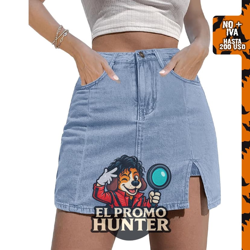 Luvamia falda skort de mezclilla mini con abertura lateral y pantalones cortos de cintura alta elásticos.