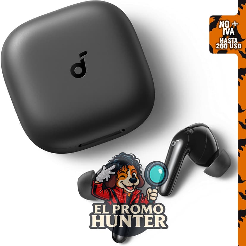 Auriculares Soundcore P31i de Anker con cancelación de ruido adaptativa y sonido de alta resolución.