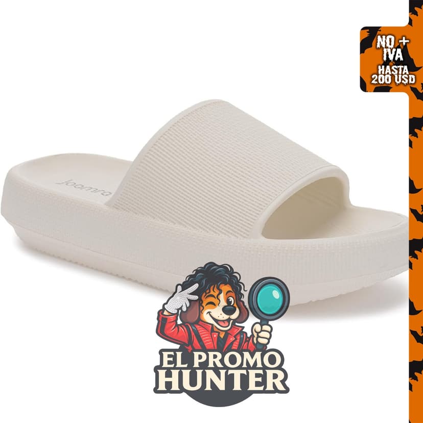 Joomra Sandalias de recuperación con soporte de arco, pantuflas para aliviar el dolor de fascitis plantar.