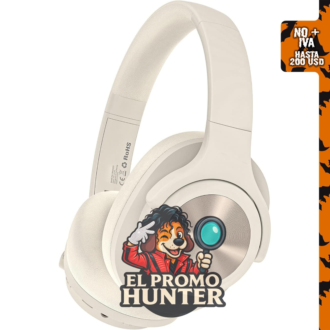 Oraolo Mission 200 - Auriculares Bluetooth inalámbricos con 3 modos de ecualización y tiempo de reproducción de 60 horas.