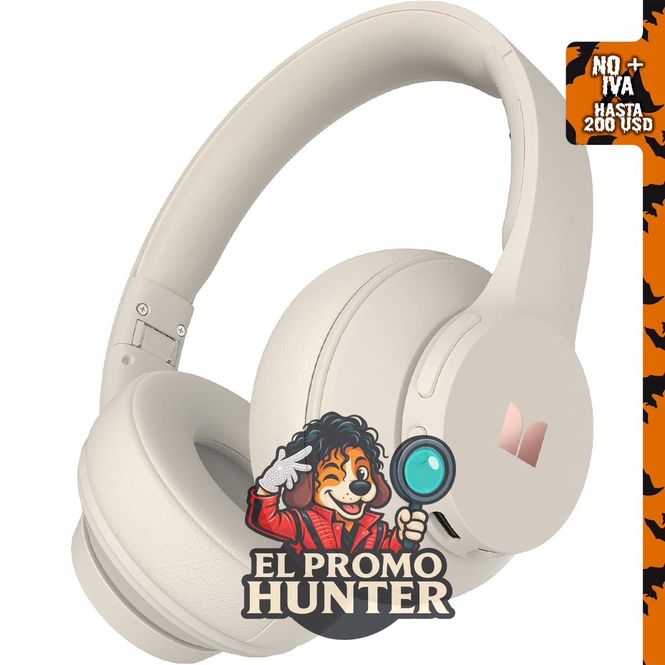 Monster Mission 100 - Auriculares Bluetooth con Bluetooth 5.4, tiempo de reproducción de 40 horas.