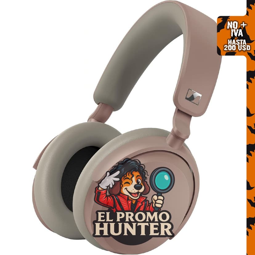 Sennehiser ACCENTUM - Auriculares inalámbricos con cancelación activa de ruido (ANC) y batería de 50 horas.