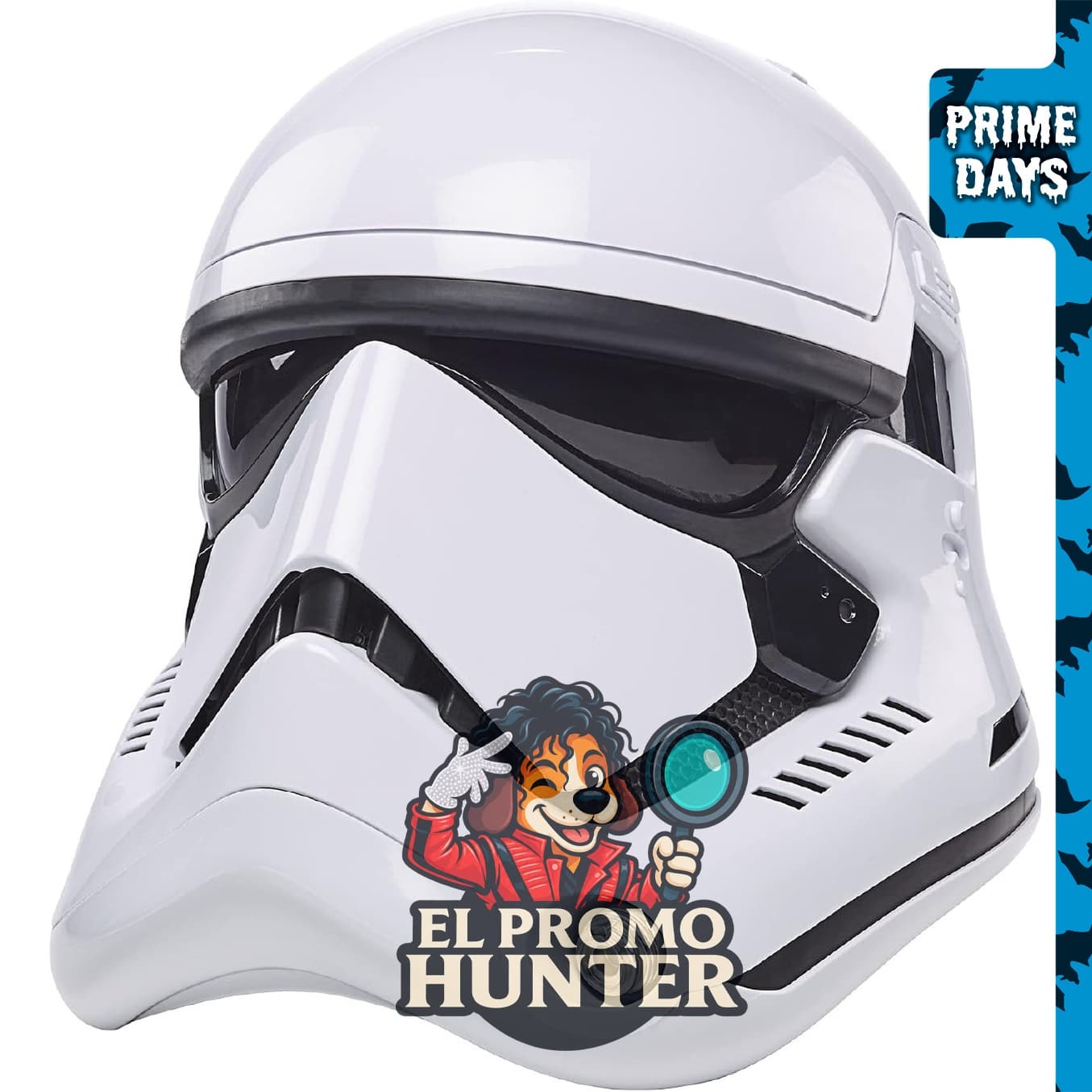 STAR WARS The Black Series First Order Stormtrooper - Casco electrónico de primera orden, colección The Last Jedi.