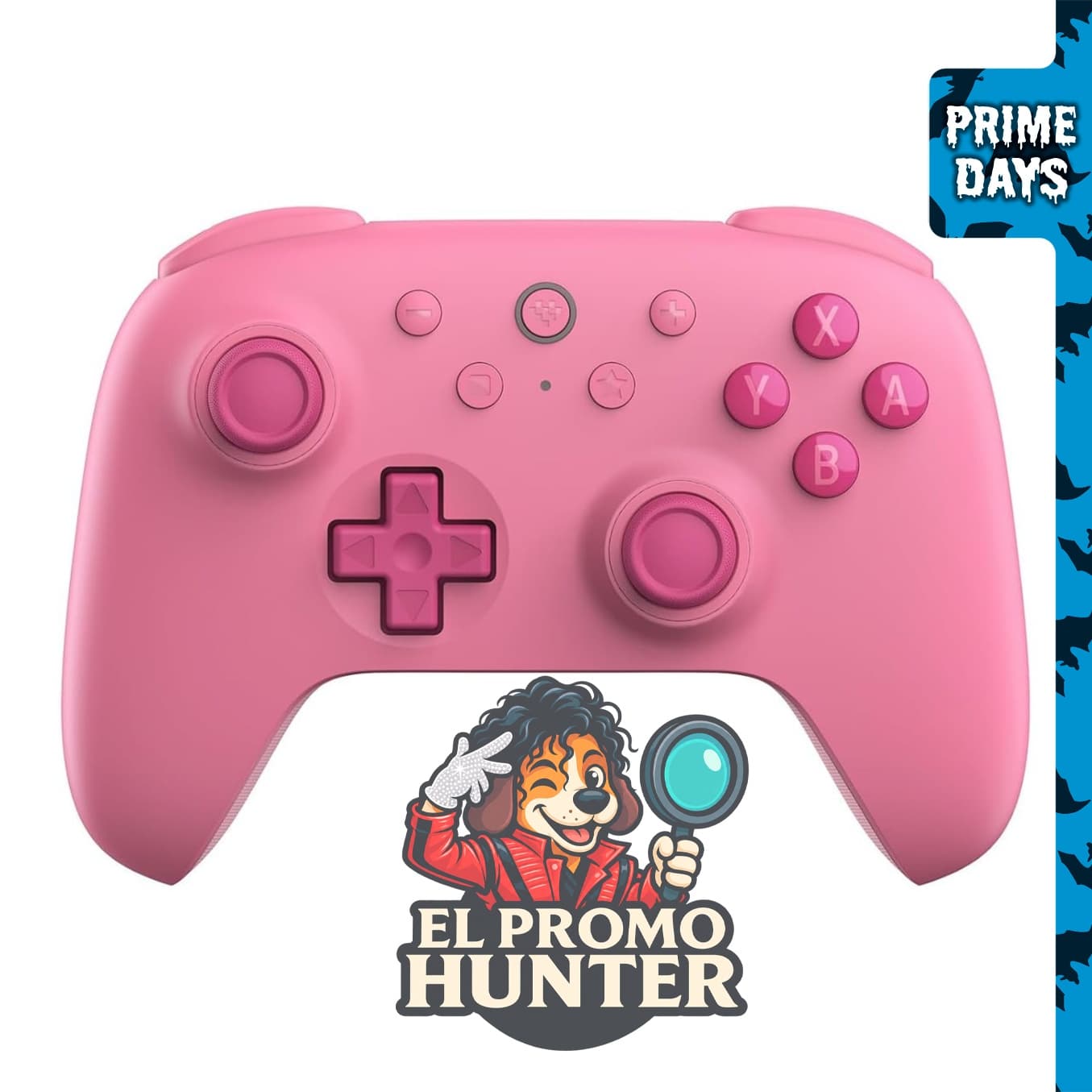 8BitDo Ultimate 2C Controlador Bluetooth para Nintendo Switch 2, inalámbrico, con control de movimiento de 6 ejes y vibración.