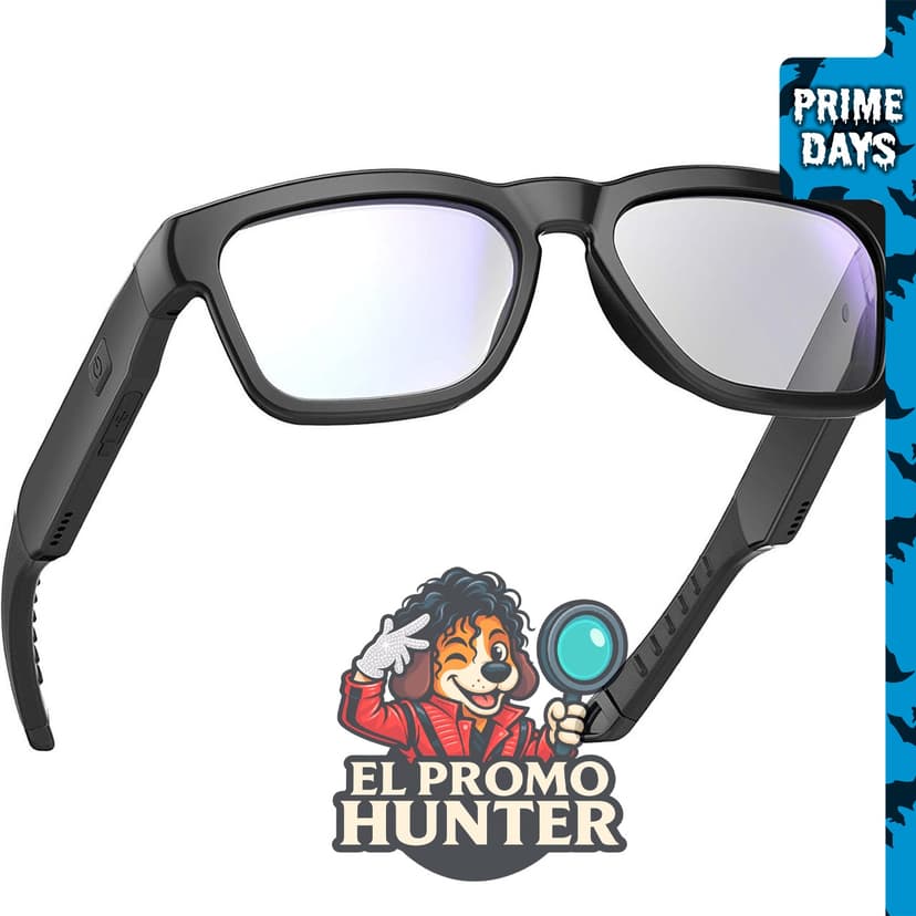 OhO Gafas inteligentes de oído abierto, UV400 Z87.1, gafas de audio.