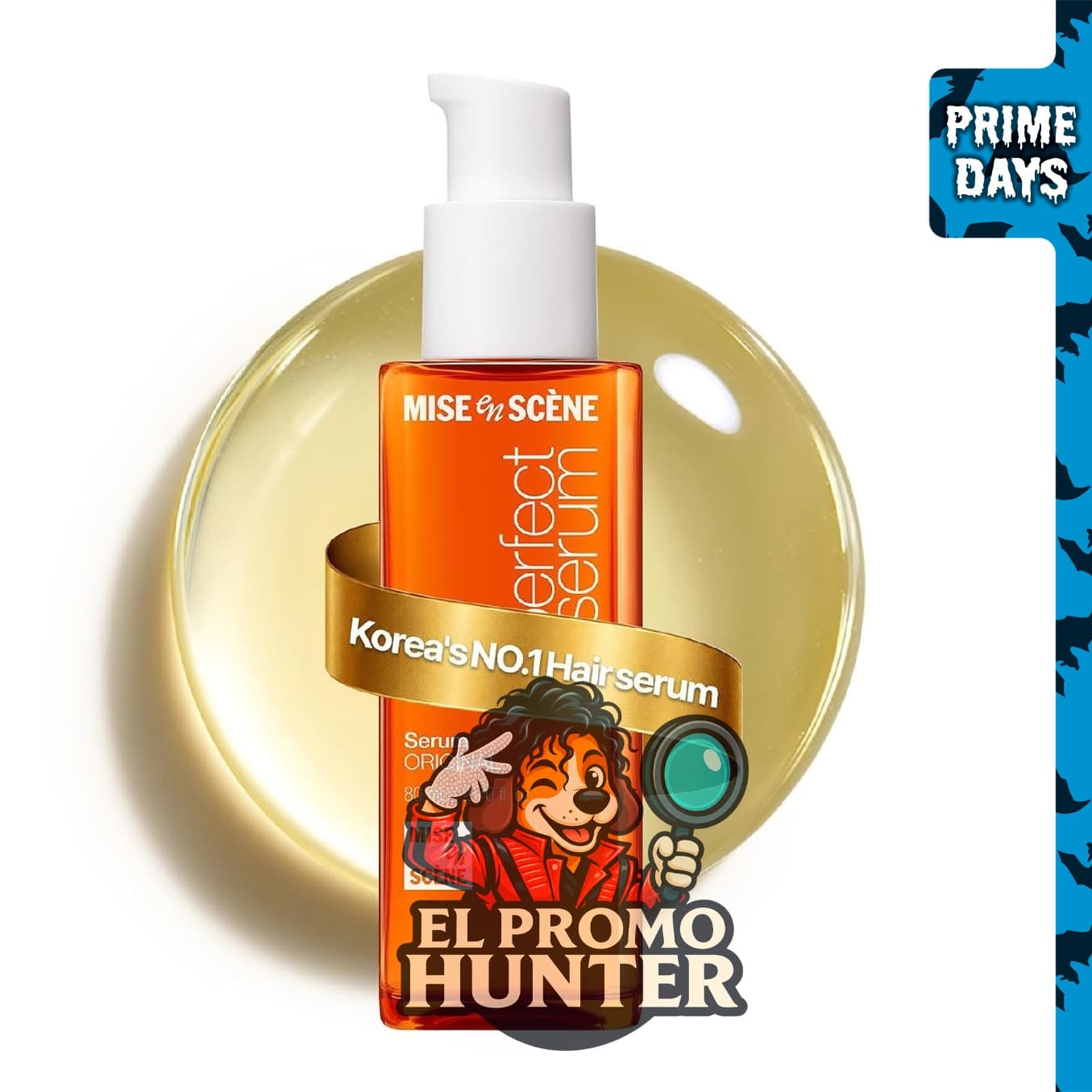 Mise En Scene Perfect Serum Original - Aceite para el cabello protector.