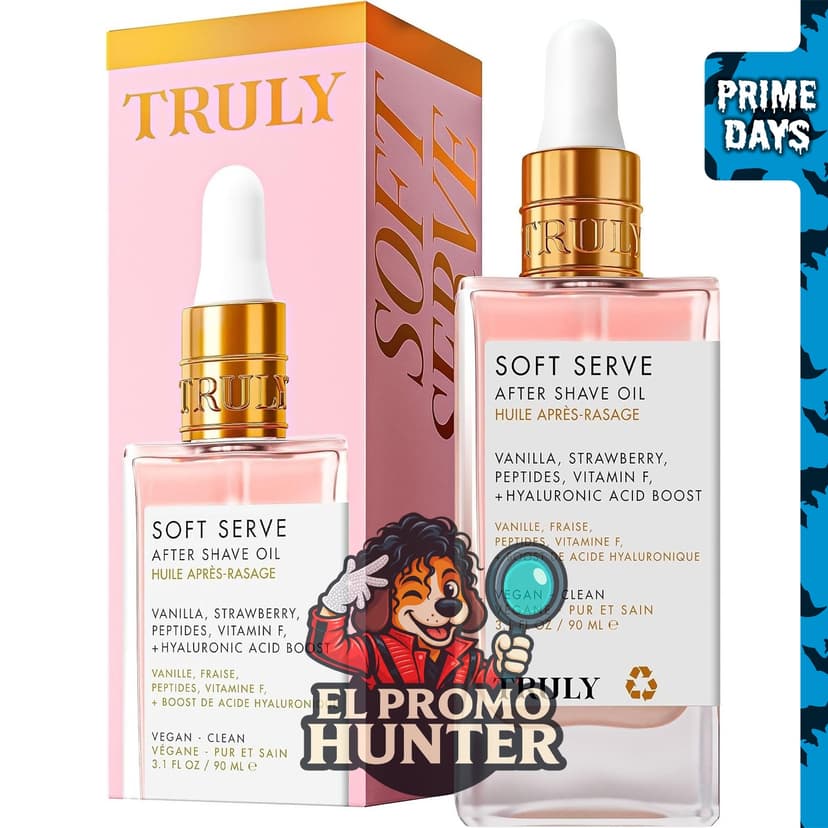 Truly Aceite para después del afeitado Beauty Luxury, tratamiento calmante para la piel.