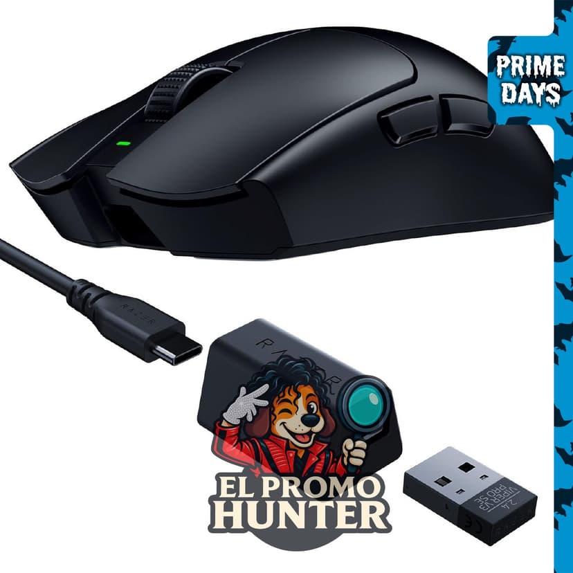 Razer Viper V3 Pro SE, ratón inalámbrico para juegos con batería de 95 horas.