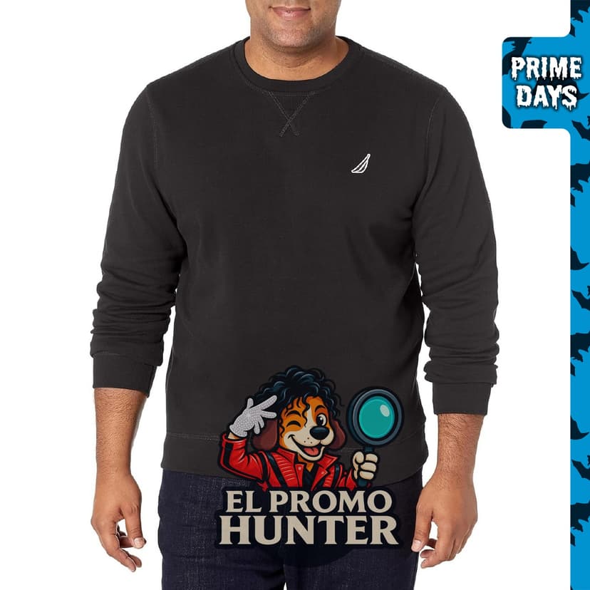 Sudadera de felpa con cuello redondo para hombre Nautica.
