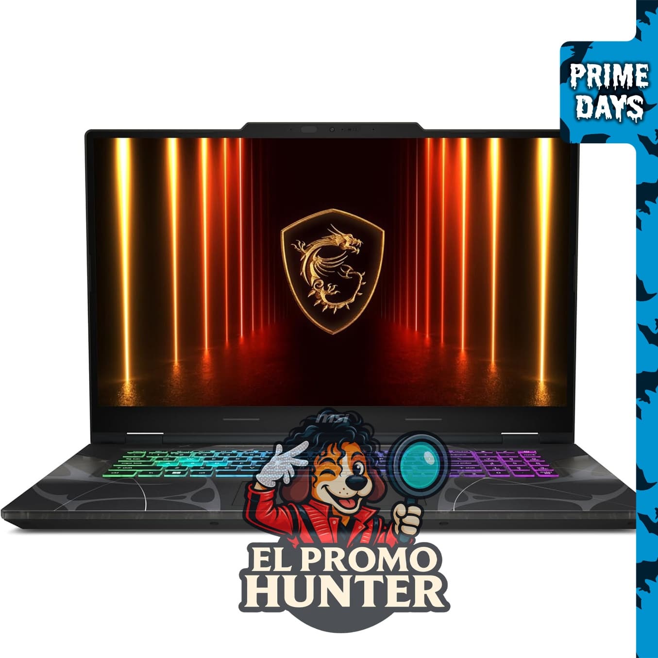 MSI Cyborg 17, portátil para juegos de 17.3" (43.9 cm), Intel Core i7-240H, NVIDIA GeForce RTX 5060, 16GB DDR5, 1TB NVMe SSD, Wi-Fi 6E, Windows 11 Home.