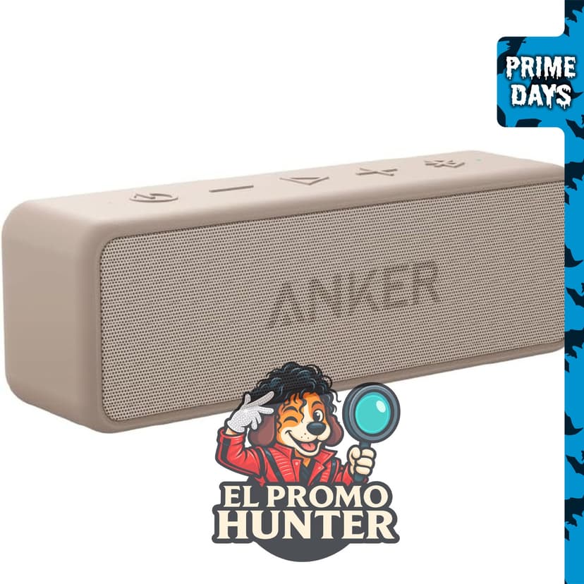 Anker Soundcore 2 Altavoz Bluetooth portátil con 24 horas de reproducción.