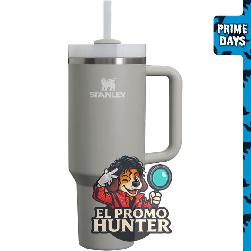 STANLEY Quencher H2.0 - Vaso de acero inoxidable de 40 oz (1.18 L) con tapa Flowstate y pajilla.