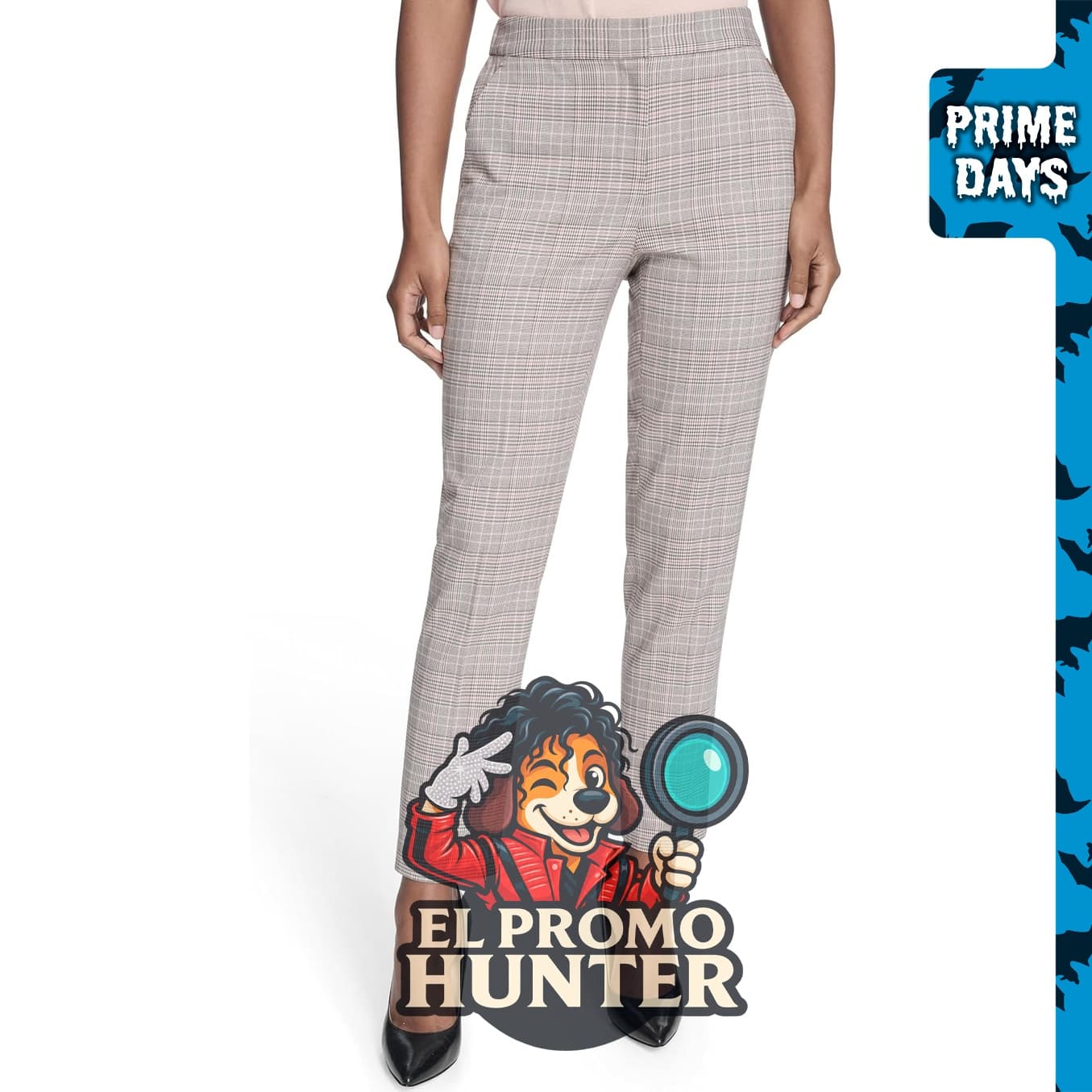 Tommy Hilfiger Pantalón de traje Sloane para mujer, categoría Ropa.