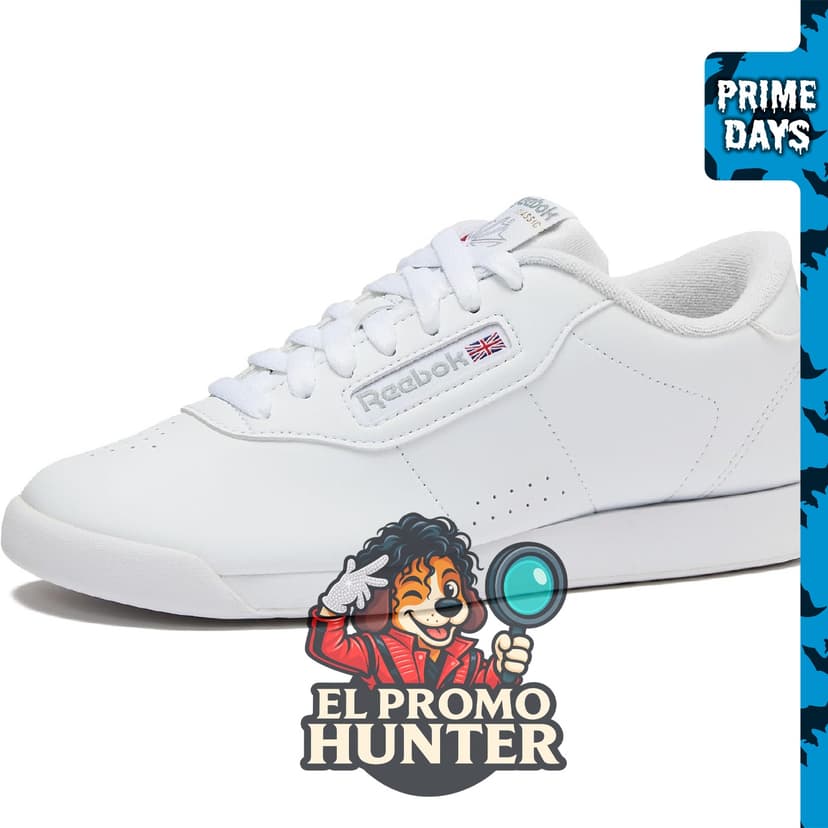 Zapatillas Reebok Princess para mujer, diseñadas para caminar o jugar tenis.