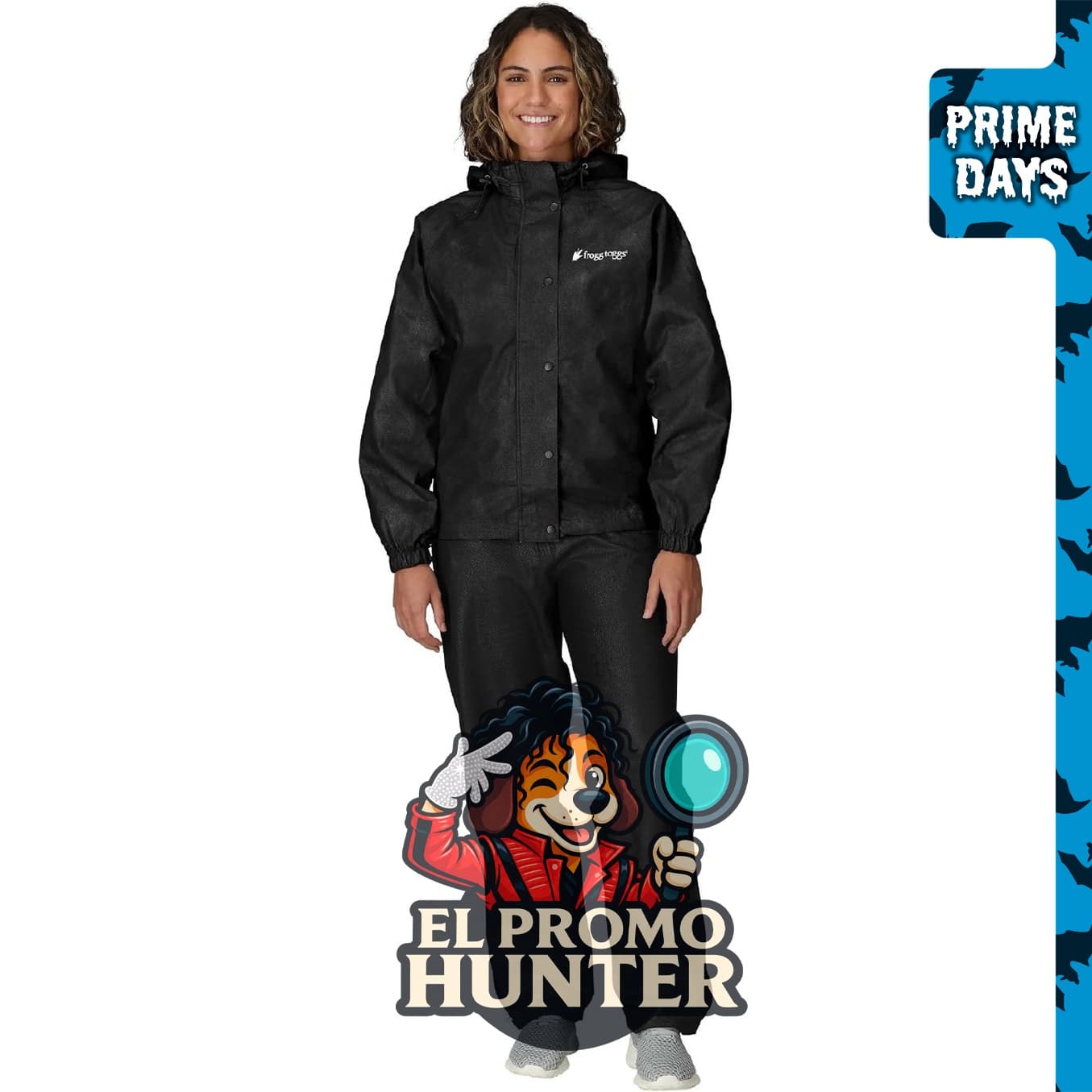 FROGG TOGGS Traje de lluvia clásico para mujer, transpirable e impermeable.