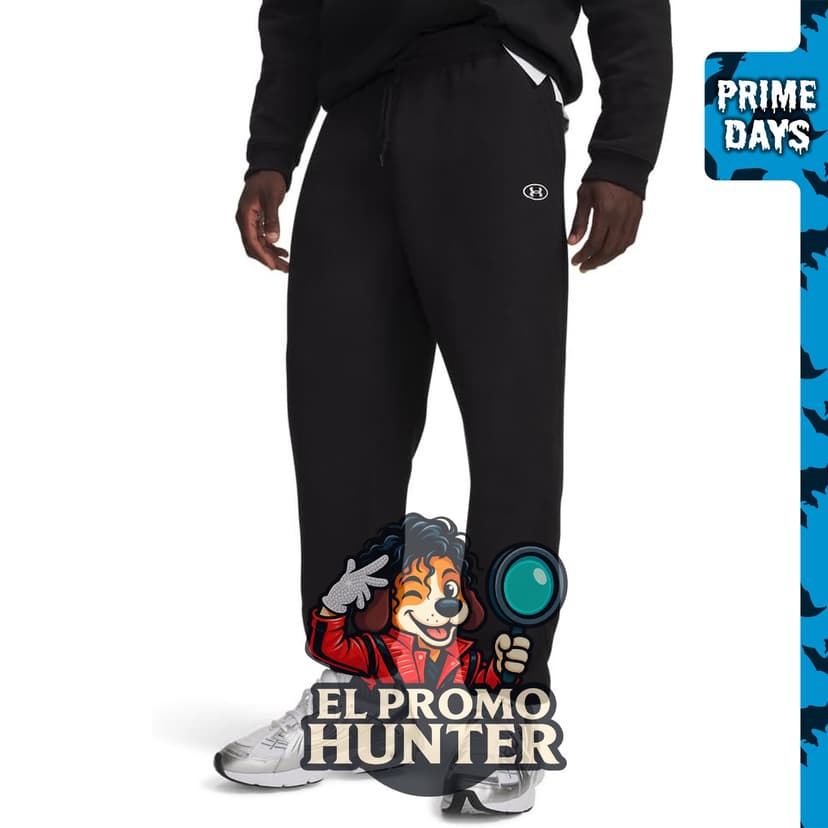 Under Armour Pantalones de gimnasio Rival Fleece, ideales para entrenamiento.