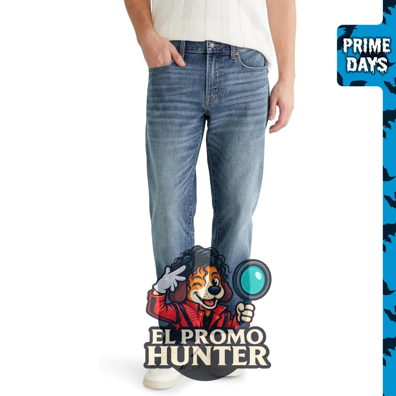 Aeropostale Pantalones Premium Air Straight para Hombre, diseño recto.