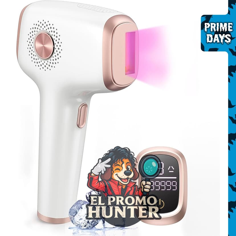 INNZA IPL depiladora con función de enfriamiento para mujeres y hombres.