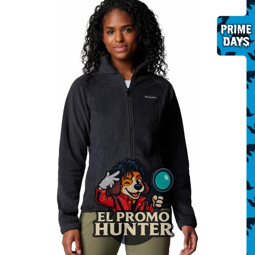 Columbia Chaqueta Benton Springs de cremallera completa para mujer.