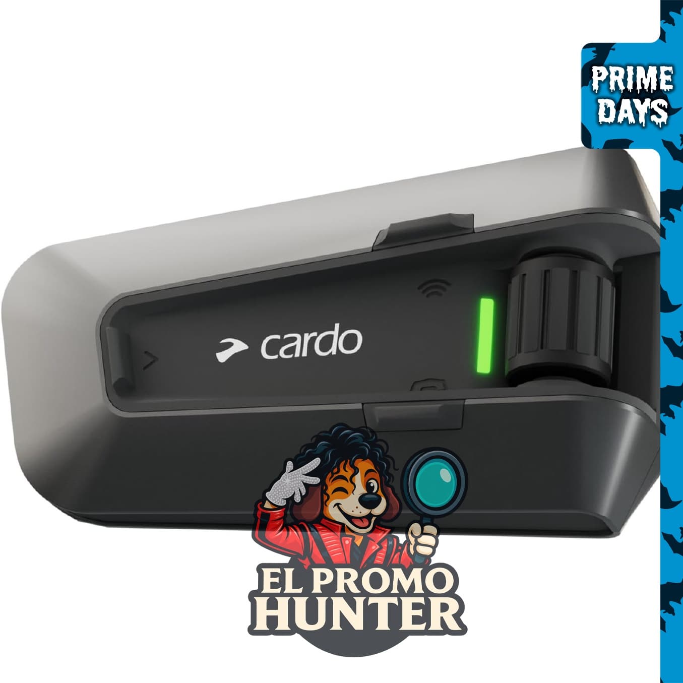 Cardo PACKTALK Edge, intercomunicador Bluetooth para motocicleta.