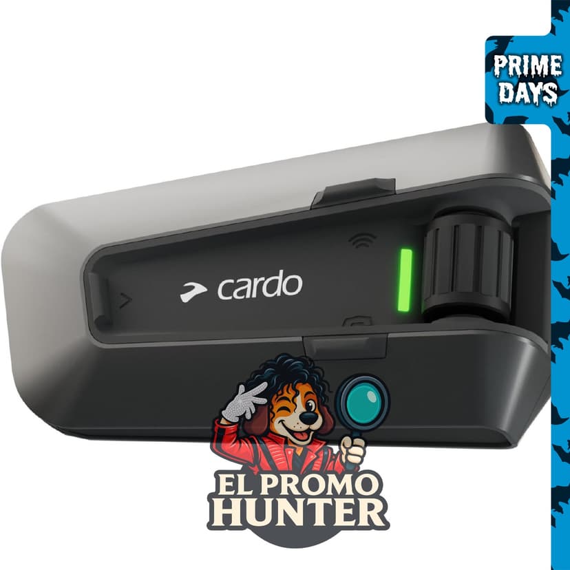 Cardo PACKTALK Edge, intercomunicador Bluetooth para motocicleta.