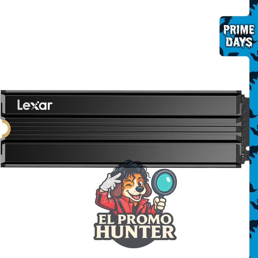 Lexar 2TB NM790 SSD, unidad de estado sólido PCIe Gen4 NVMe M.2 2280, hasta 7400/6500 MB/s de lectura/escritura.