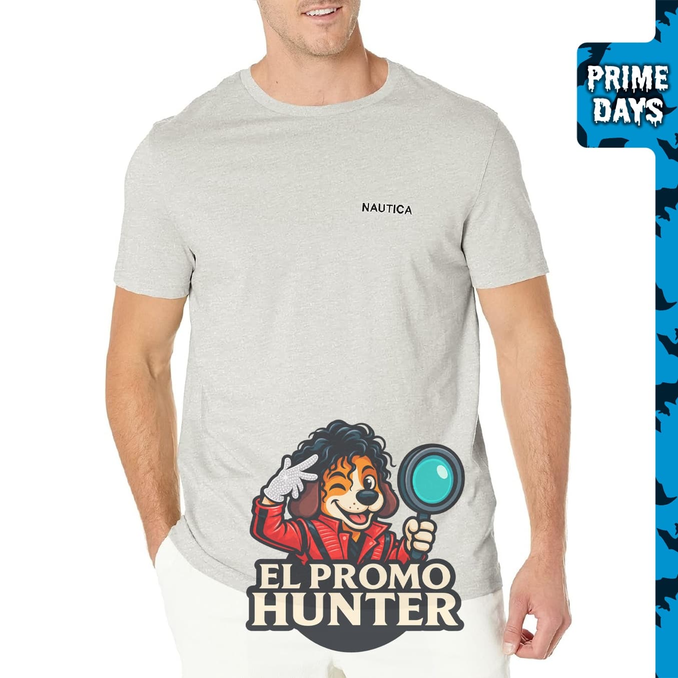 Nautica Camiseta de manga corta para hombre.