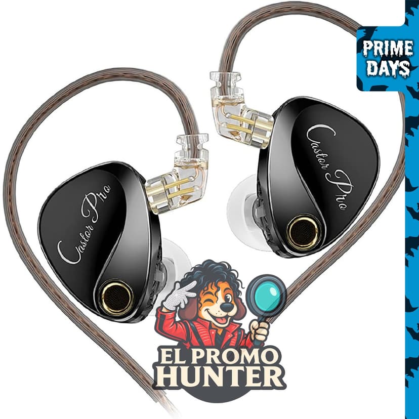 CCA KZ Castor Pro, audífonos in-ear con monitorización ajustable y mejorado en graves.