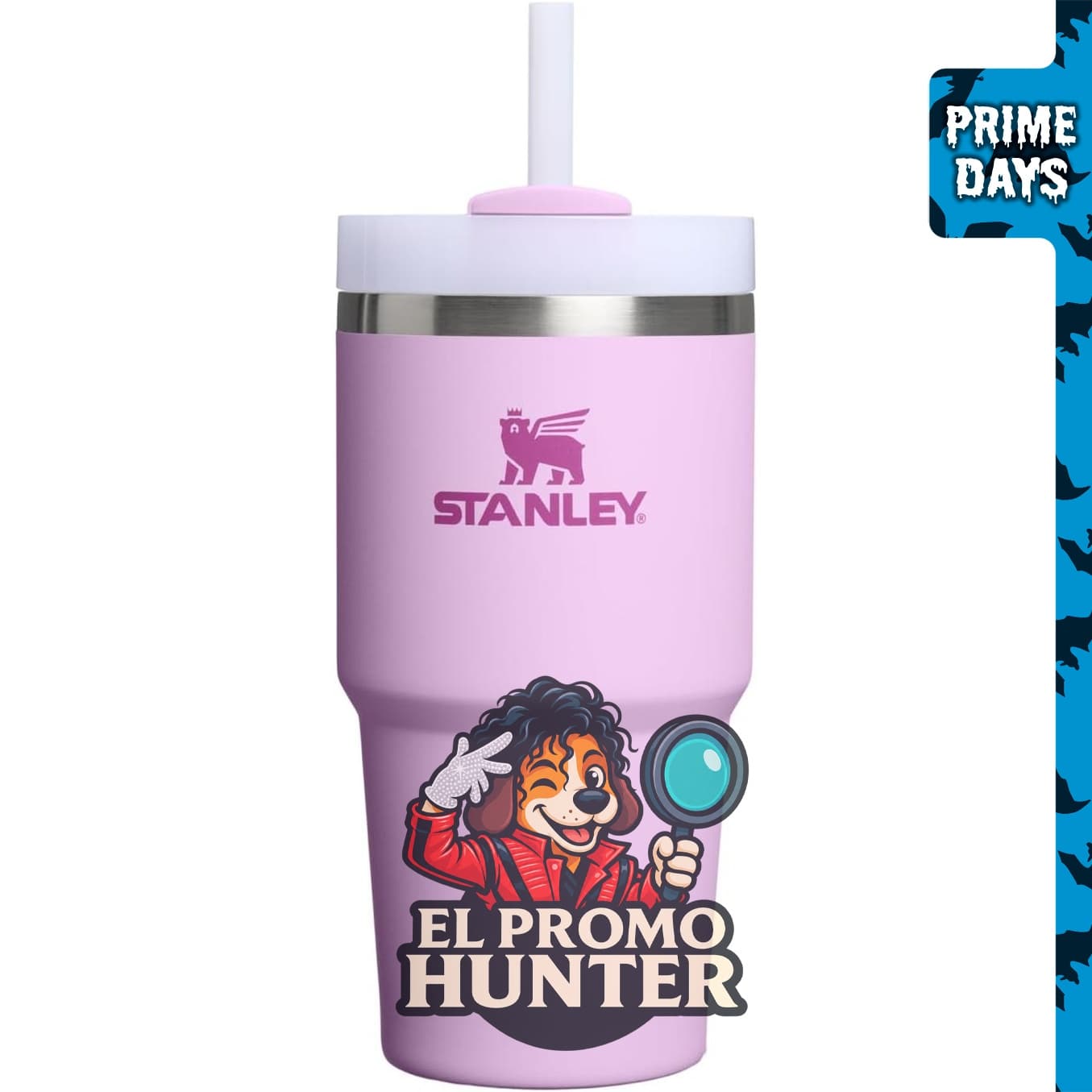 STANLEY Quencher H2.0 Flow State - Vaso de 20 onzas (591 ml), color orquídea suave.